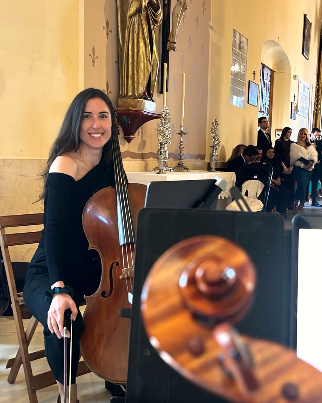 Belén González, Violonchelo